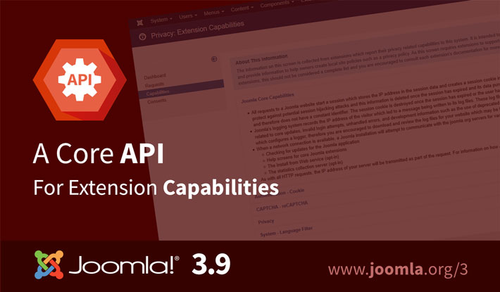 Joomla 3.9 Capabilities