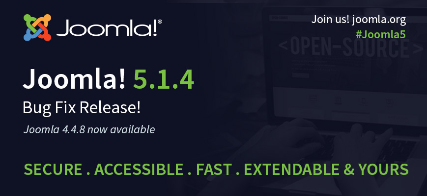 Joomla 5.1.4 and Joomla 4.4.8 stable