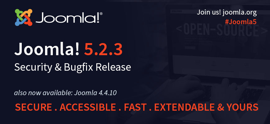 Joomla 5.2.3 Security & Bugfix Release