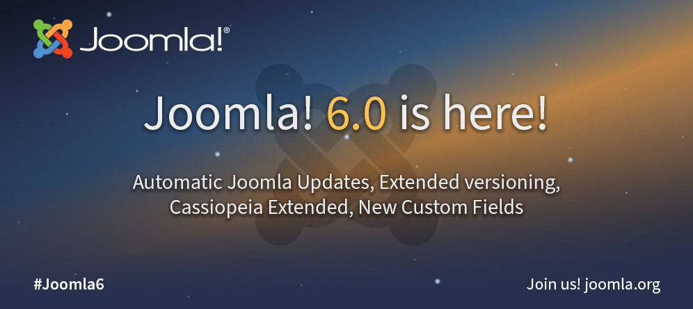 Joomla 6.0 is here!