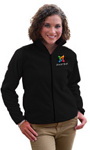 Women's Black Fleece Jacket